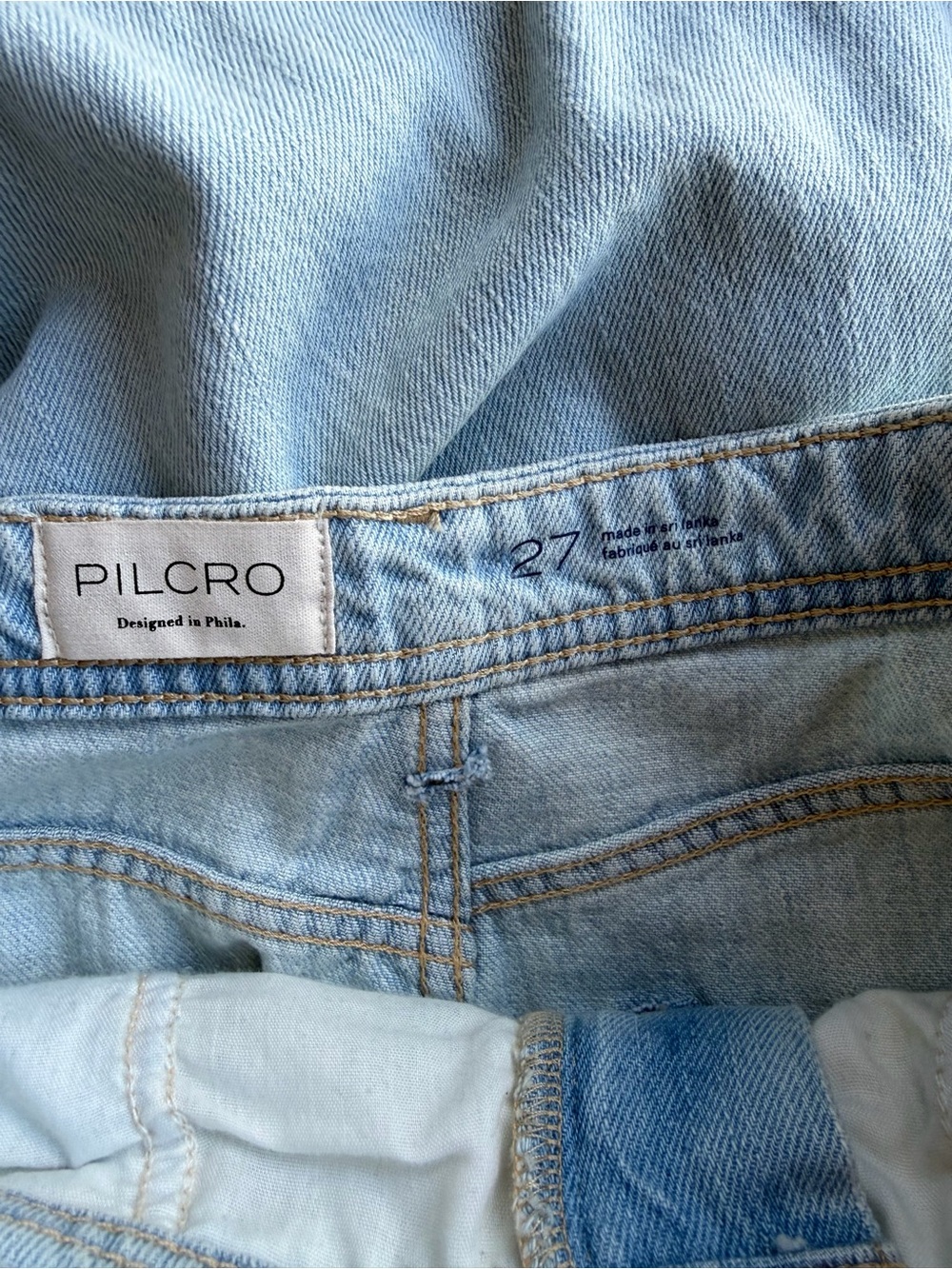Pilcro Light Denim High-Rise Balloon Jeans Sz 27 NWT - Picture 15 of 16